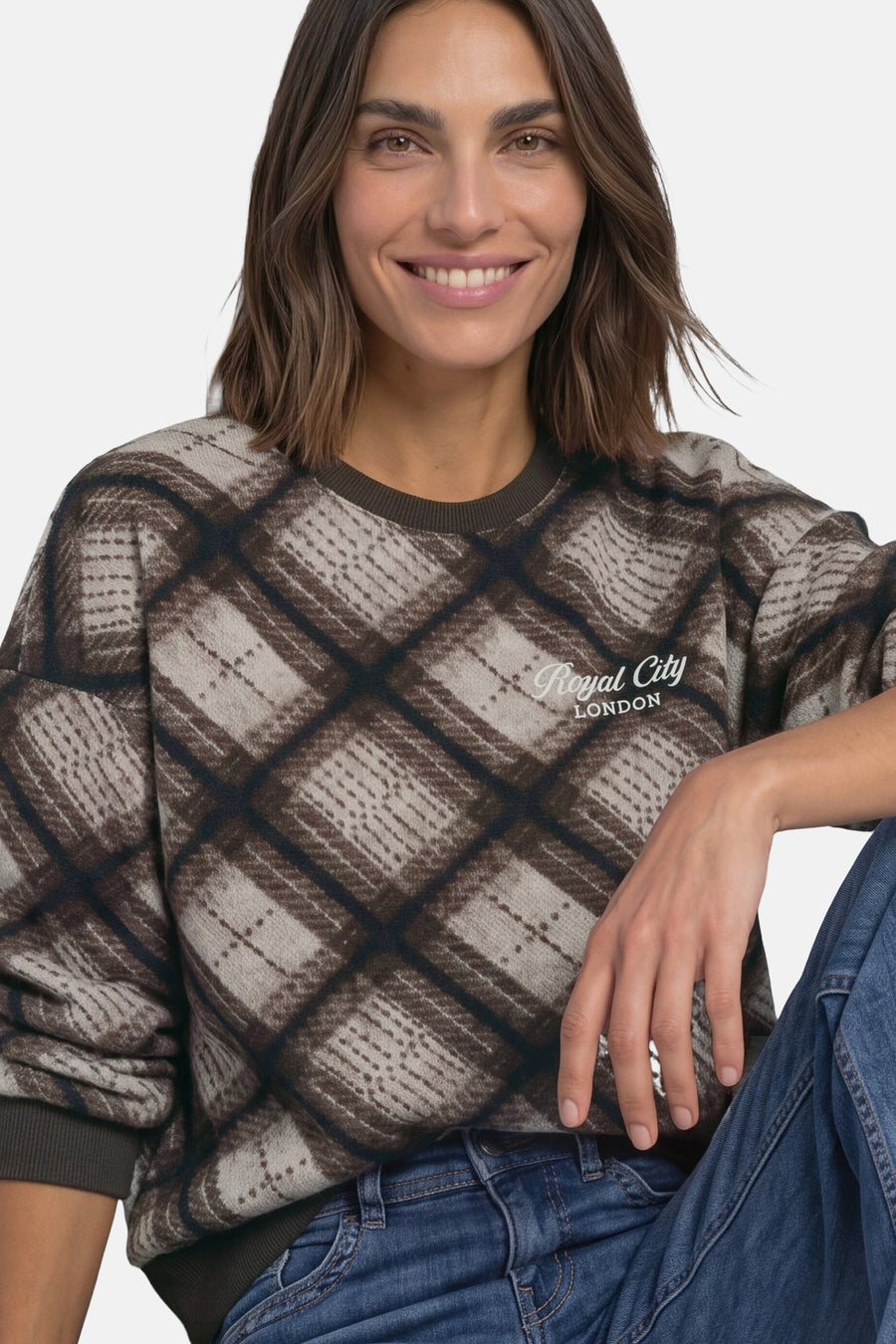 Sweat col rond multicolore - STREET ONE