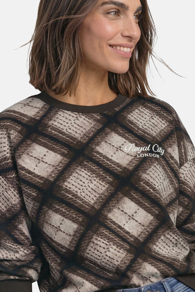 Sweat col rond multicolore - STREET ONE