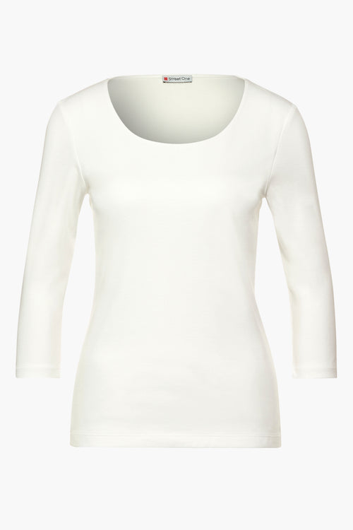 T-shirt Wit - STREET ONE