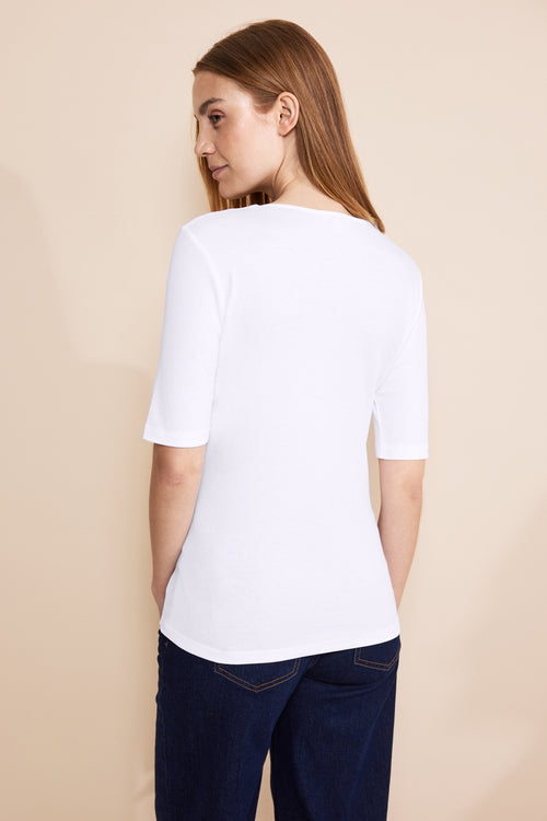 Top - blanc