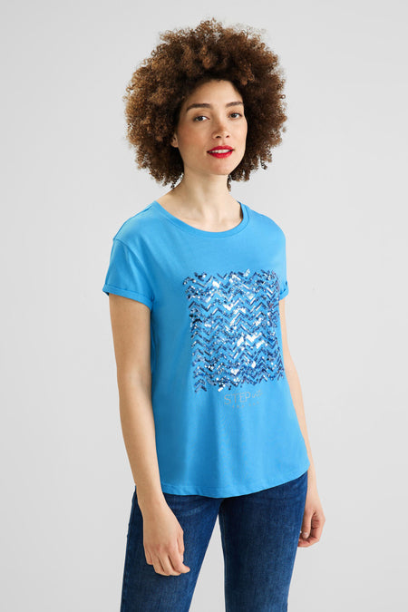 T-shirt - blauw