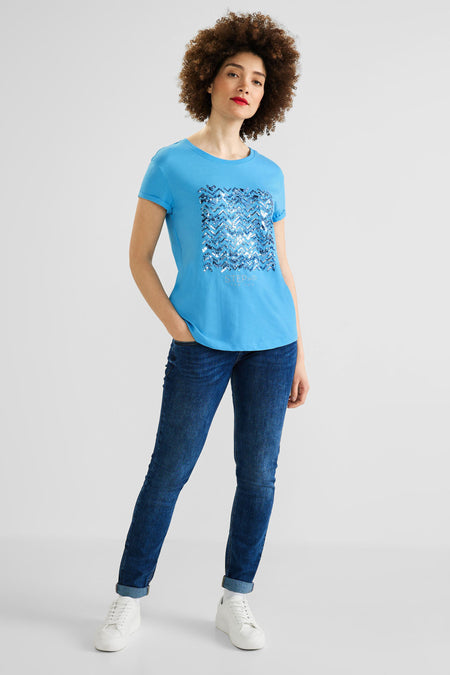 T-shirt - blauw