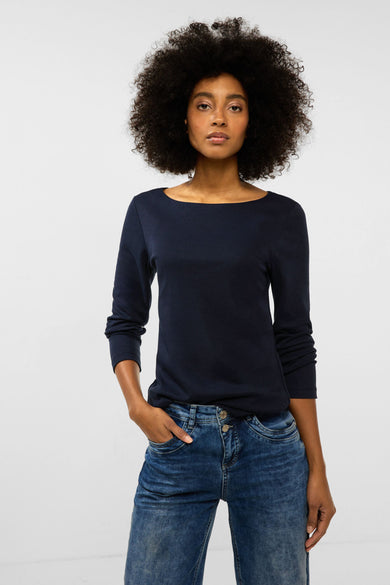 Top - blauw