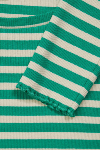 T-shirt (lange mouwen) Groen - STREET ONE