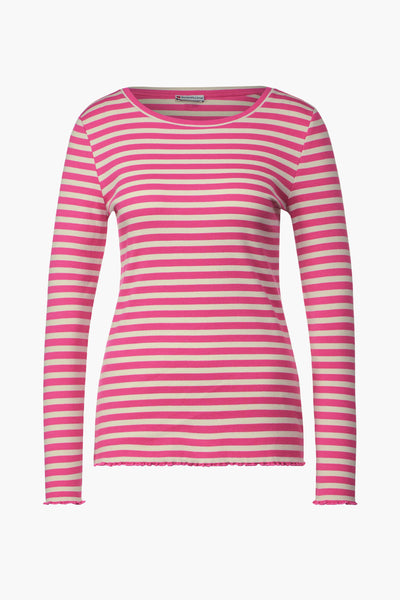 T-shirt (manches longues) Rose - STREET ONE