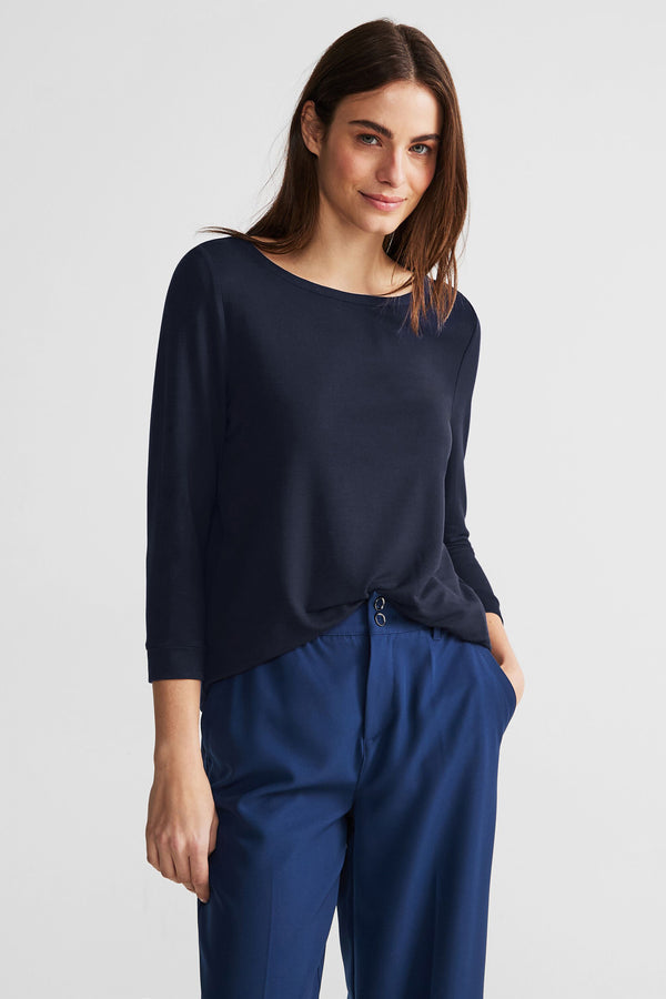 T-shirt Bleu - STREET ONE