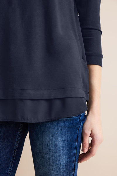 T-shirt Bleu - STREET ONE
