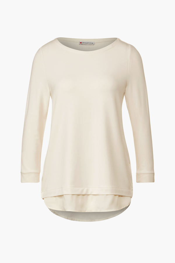 T-shirt Beige - STREET ONE
