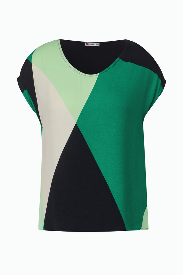 T-shirt (manches courtes) Vert - STREET ONE