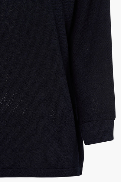 Pull col rond Bleu - STREET ONE