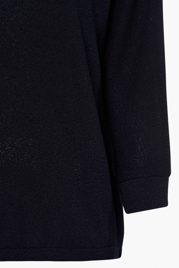 Pull col rond Bleu - STREET ONE