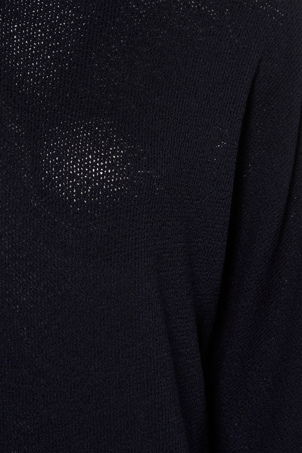 Pull col rond Bleu - STREET ONE
