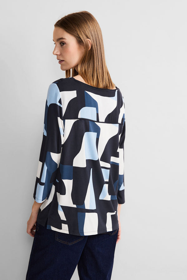 T-shirt Bleu - STREET ONE