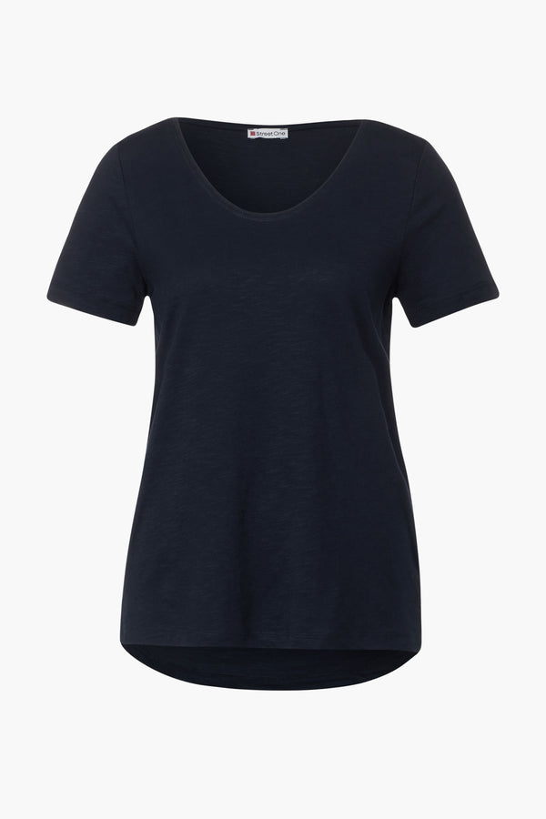 T-shirt (manches courtes) Bleu - STREET ONE