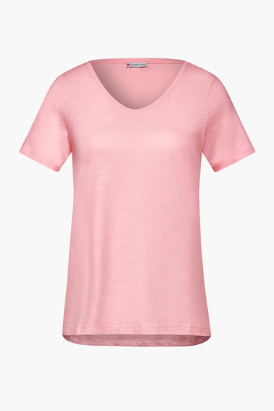T-shirt met korte mouwen - peach