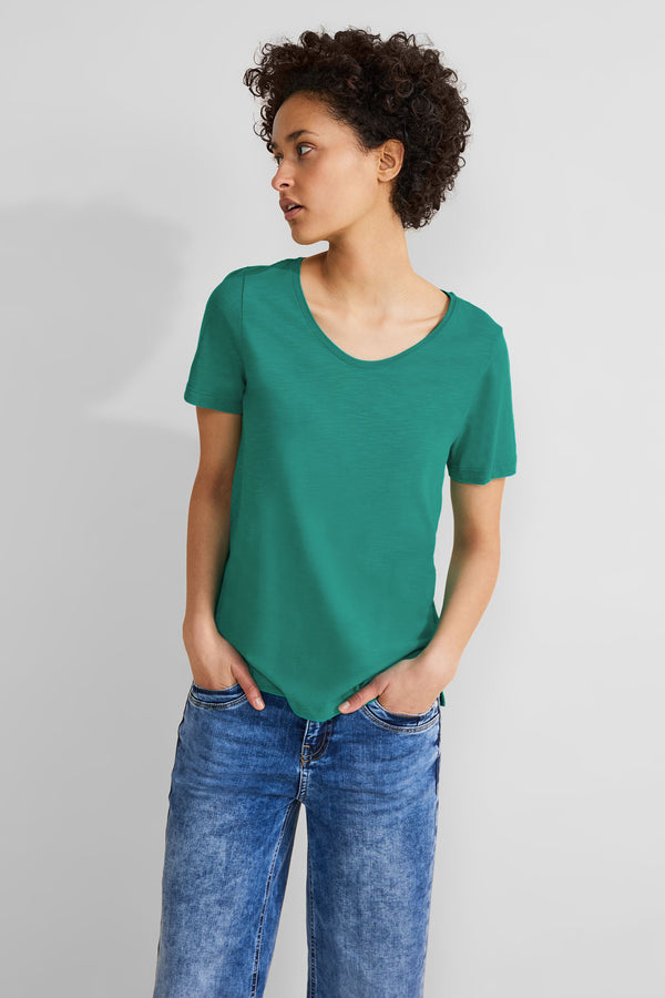 T-shirt (manches courtes) Vert - STREET ONE