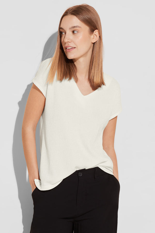 Top uni manches courtes Blanc - STREET ONE