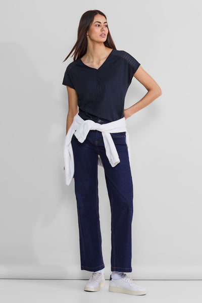 Top (sans manches) Bleu - STREET ONE