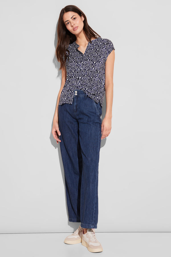 Top (sans manches) Bleu - STREET ONE