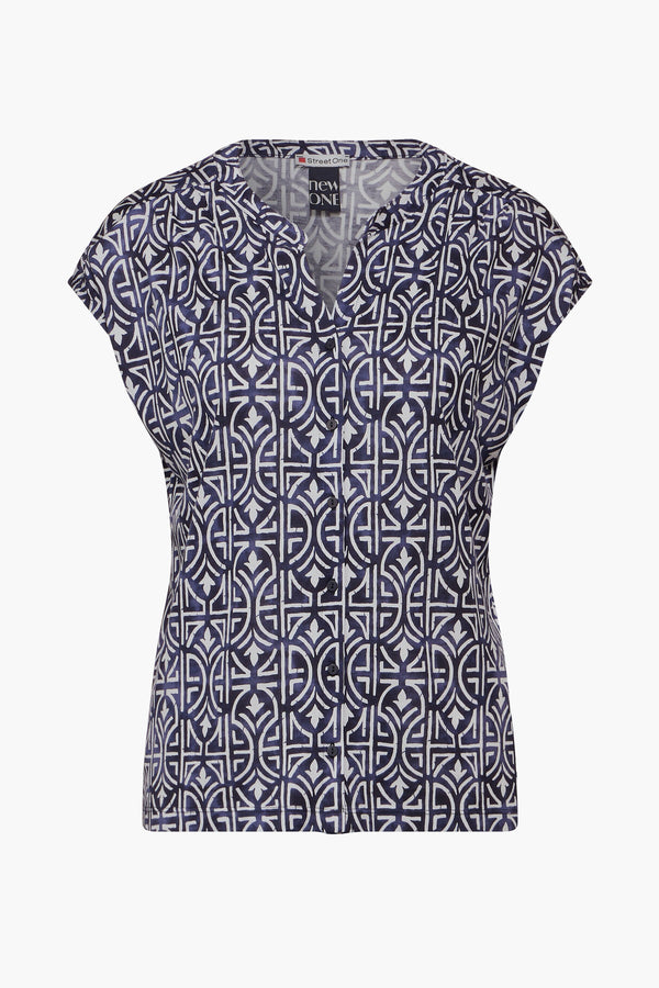 Top (sans manches) Bleu - STREET ONE