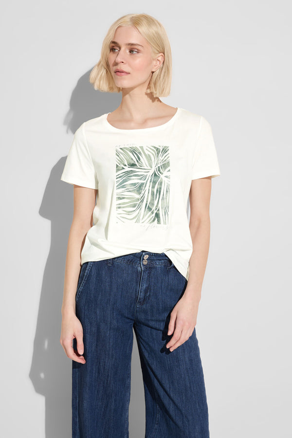 T-shirt (manches courtes) Écru - STREET ONE