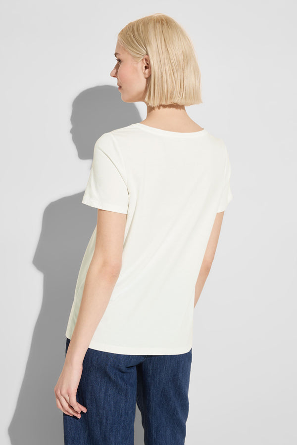 T-shirt (manches courtes) Écru - STREET ONE