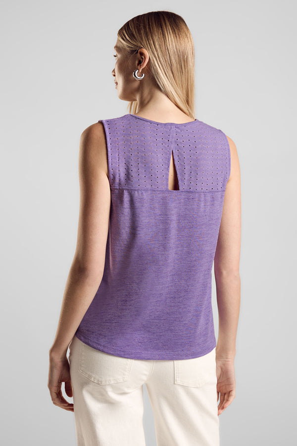 Top (sans manches) Mauve - STREET ONE