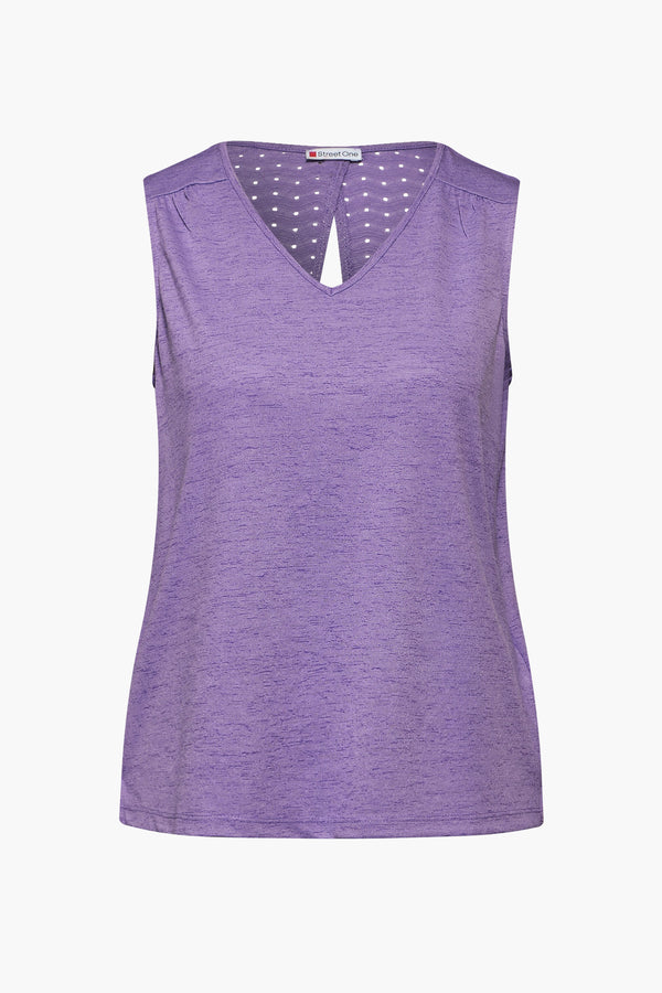 Top (sans manches) Mauve - STREET ONE