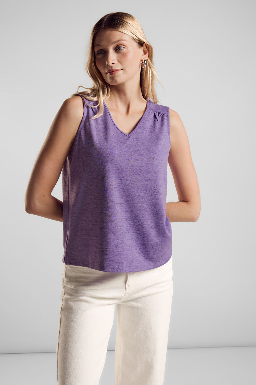 Top (sans manches) Mauve - STREET ONE