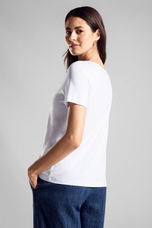 T-shirt à manches courtes - blanc