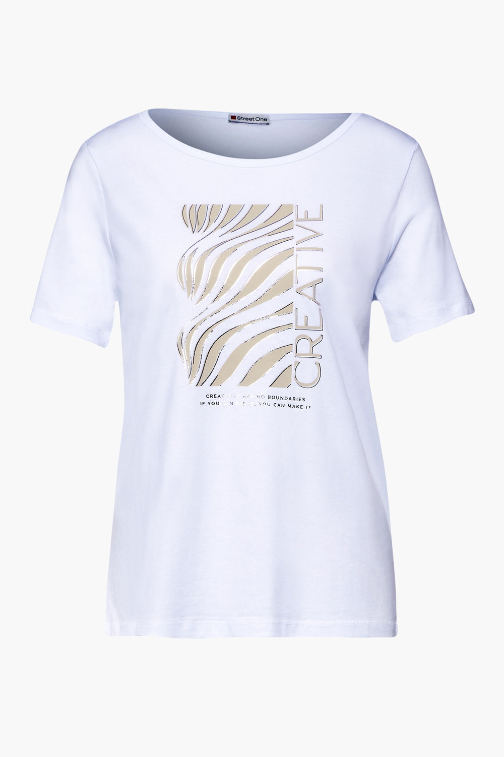 T-shirt (manches courtes) Blanc - STREET ONE