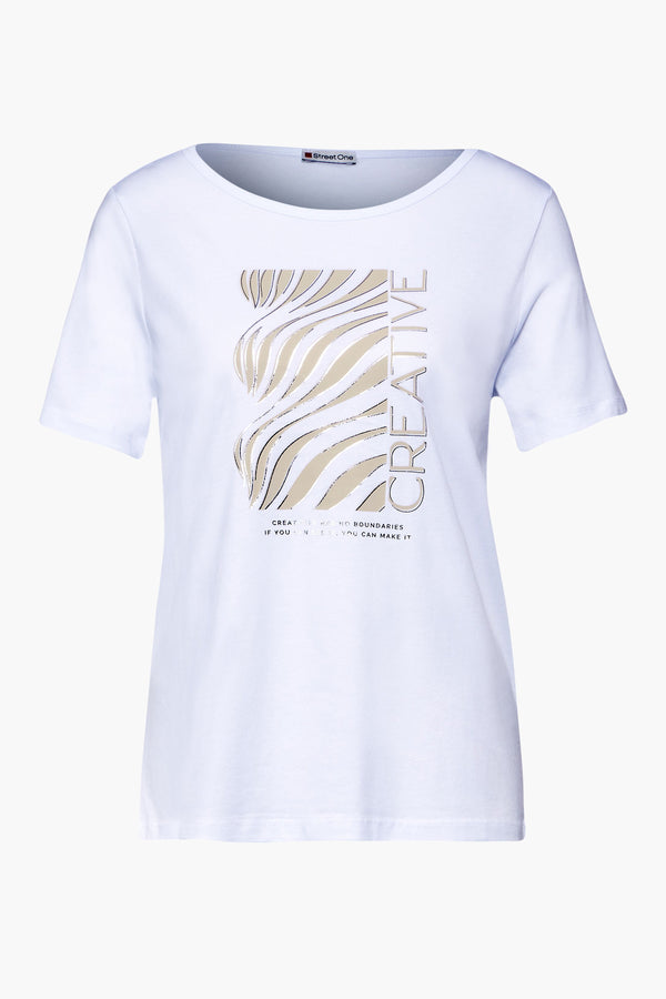 T-shirt (manches courtes) Blanc - STREET ONE