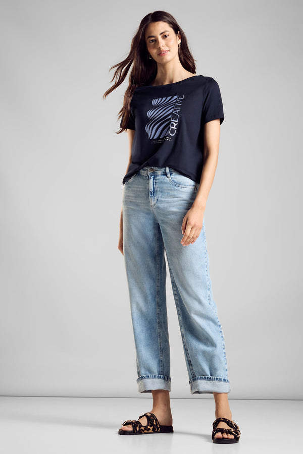 T-shirt (manches courtes) Bleu - STREET ONE