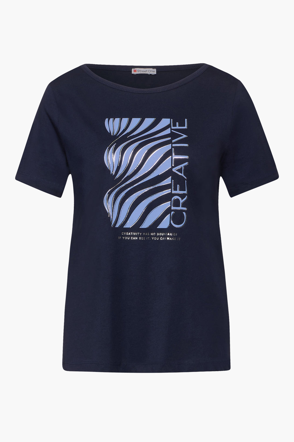 T-shirt (manches courtes) Bleu - STREET ONE