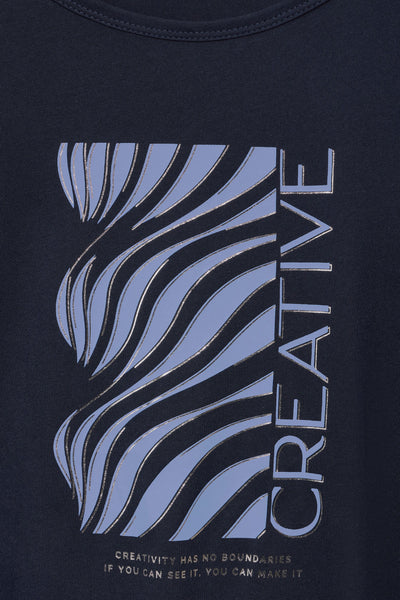 T-shirt (manches courtes) Bleu - STREET ONE