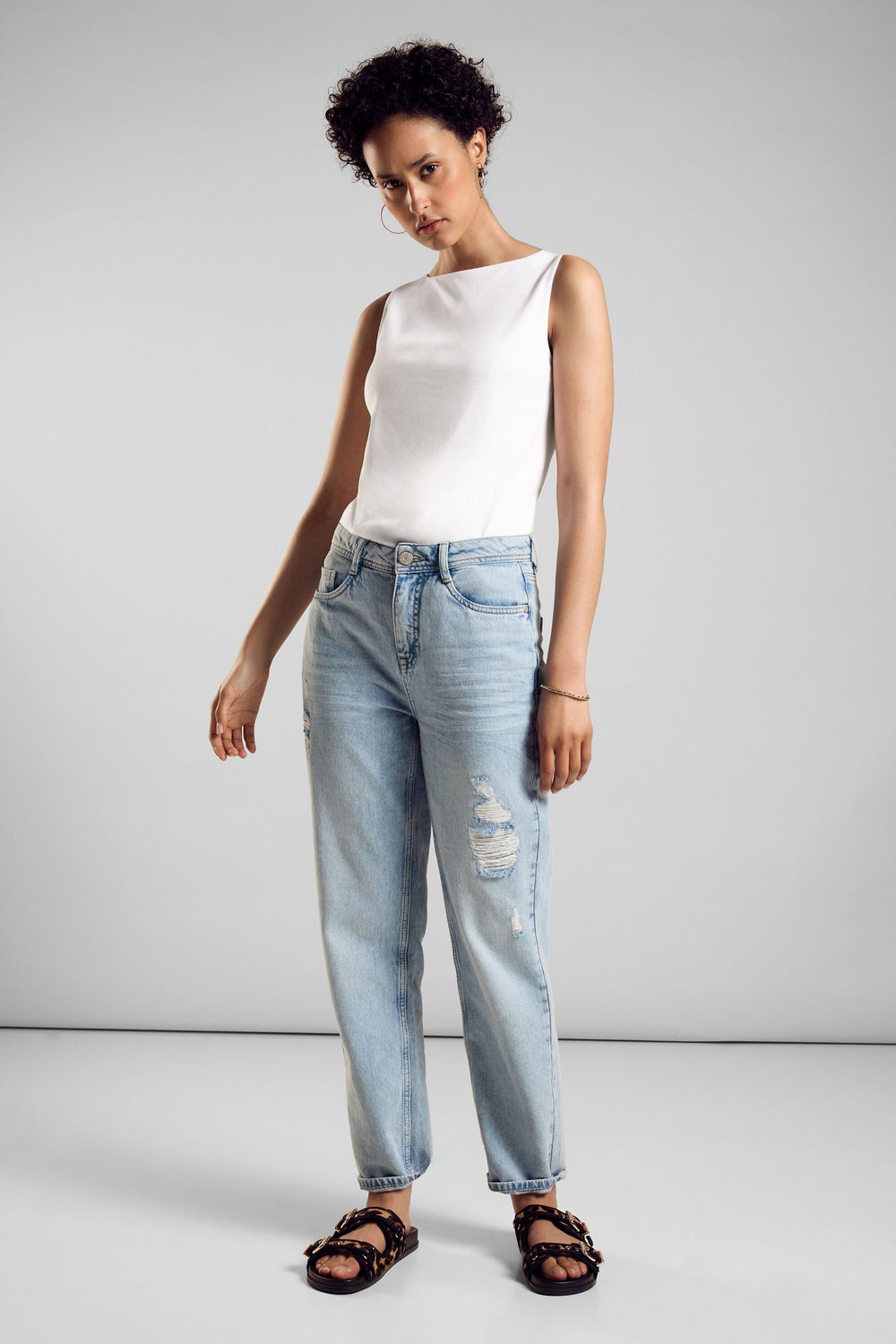 Top (sans manches) Blanc - STREET ONE