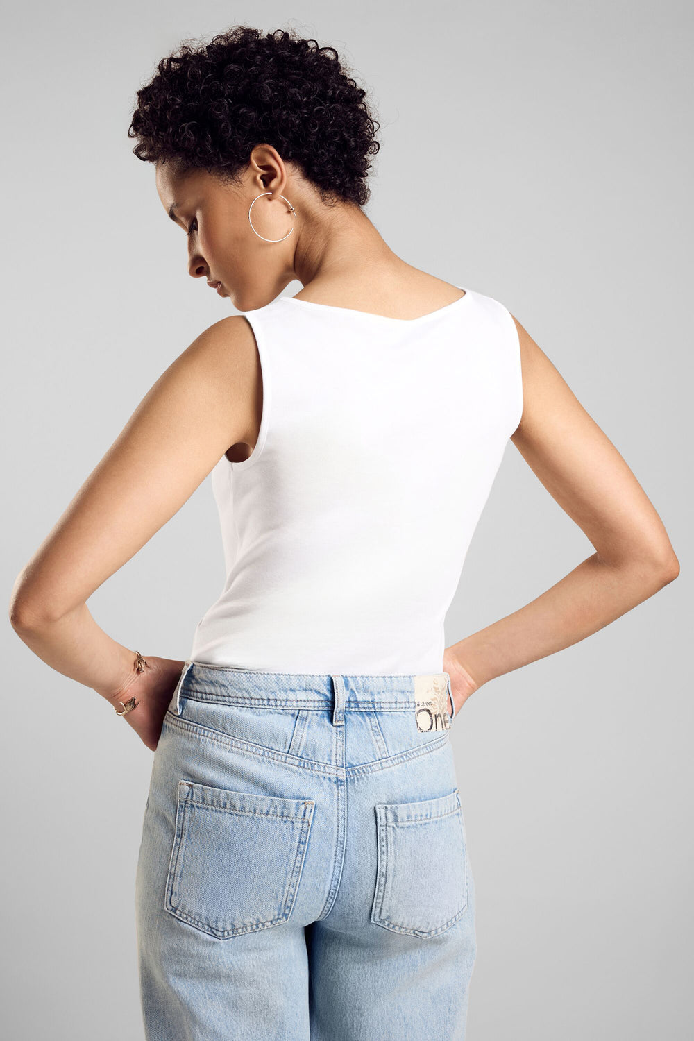 Top (sans manches) Blanc - STREET ONE