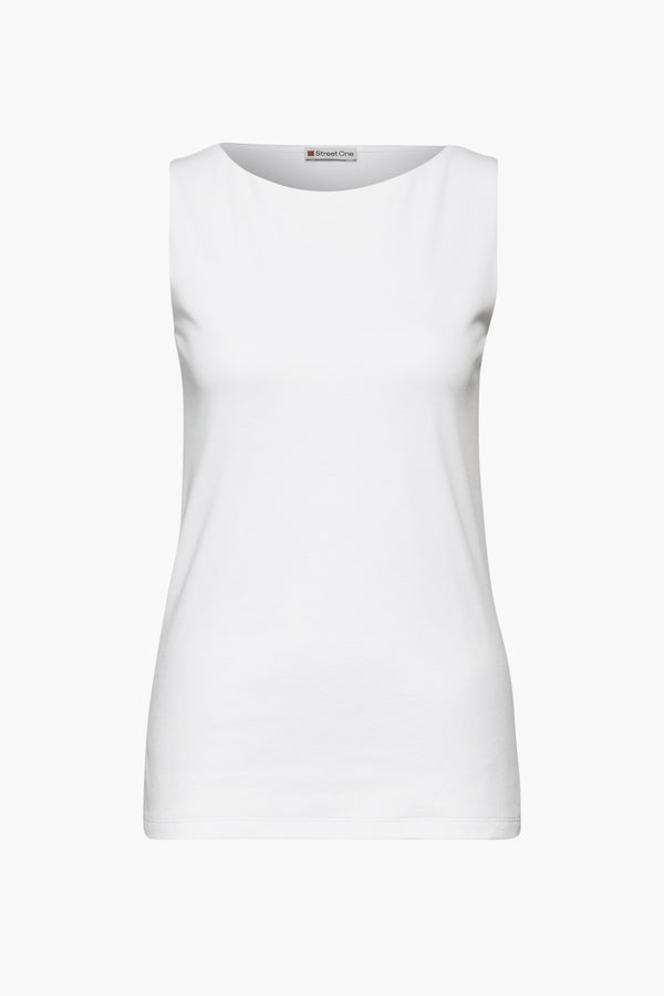 Top (sans manches) Blanc - STREET ONE