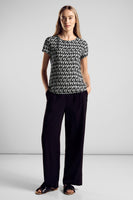 T-shirt (korte mouwen) Zwart - STREET ONE