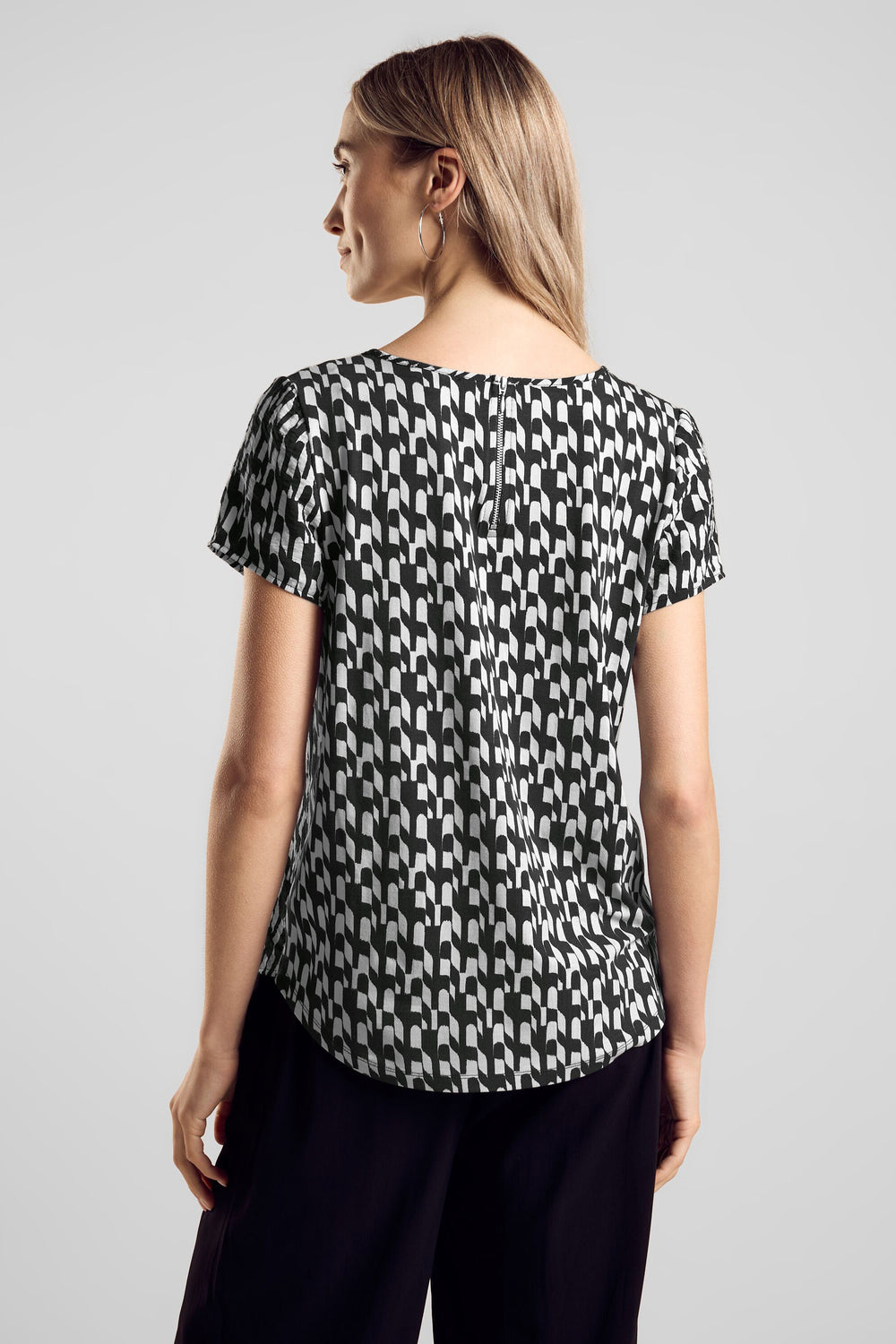 T-shirt (manches courtes) Noir - STREET ONE