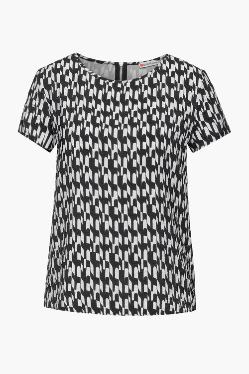 T-shirt (korte mouwen) Zwart - STREET ONE
