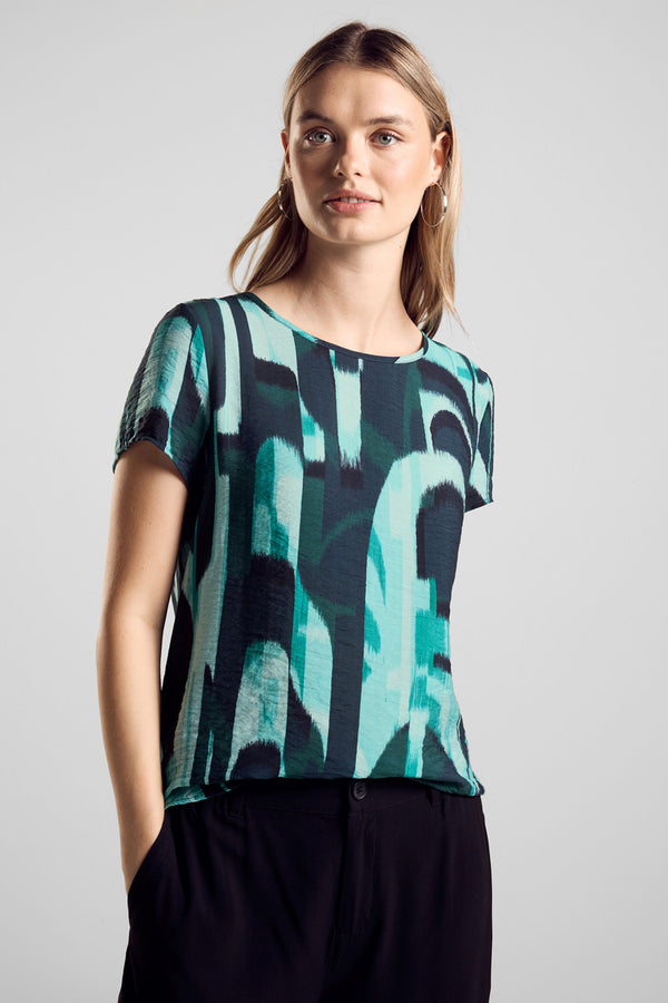 T-shirt (manches courtes) Vert - STREET ONE