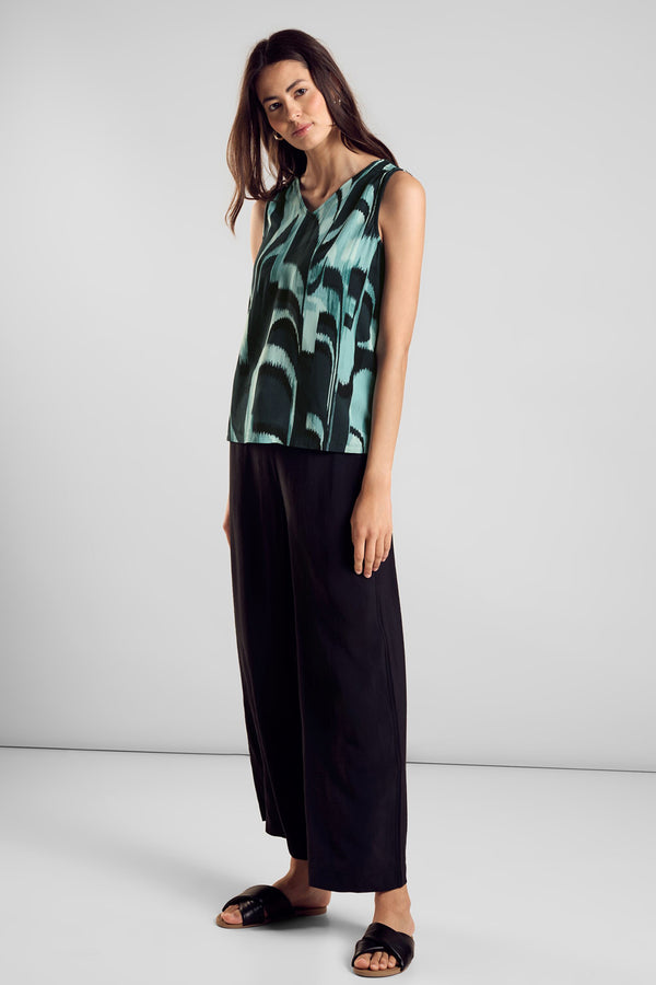 Top (sans manches) Vert - STREET ONE