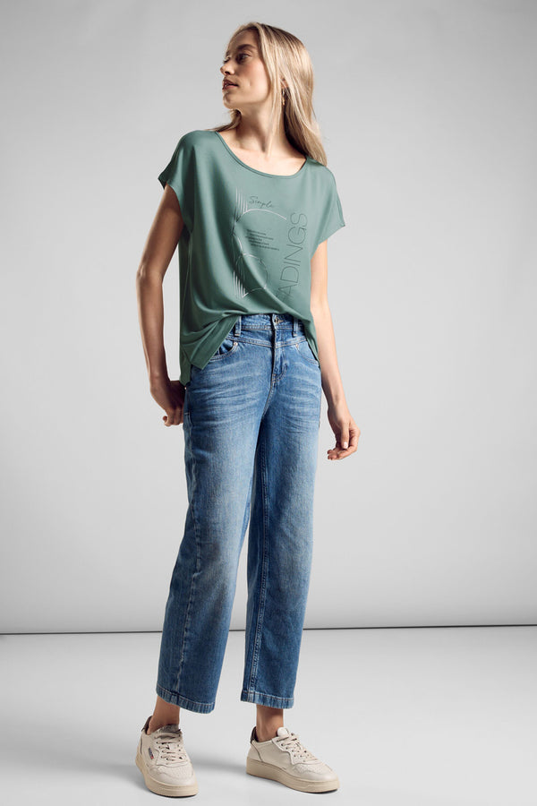 Top (sans manches) Vert - STREET ONE