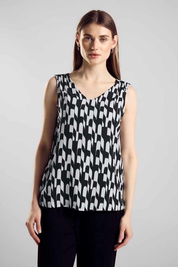 Top (sans manches) Noir - STREET ONE
