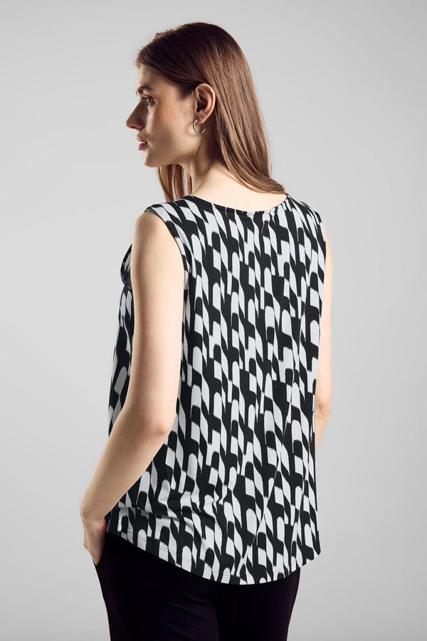 Top (zonder mouwen) Zwart - STREET ONE