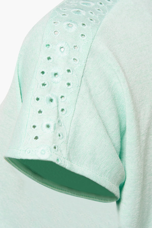 Top (korte mouwen) Groen - STREET ONE