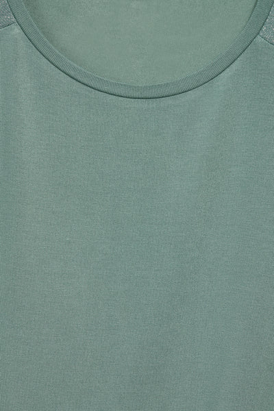 Top (korte mouwen) Groen - STREET ONE