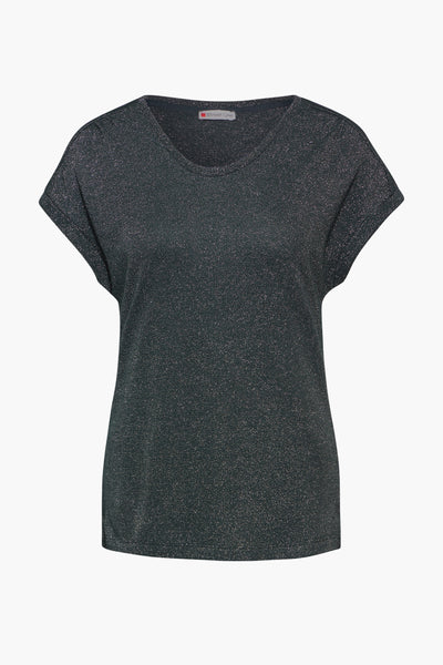 Top uni manches courtes Vert - STREET ONE