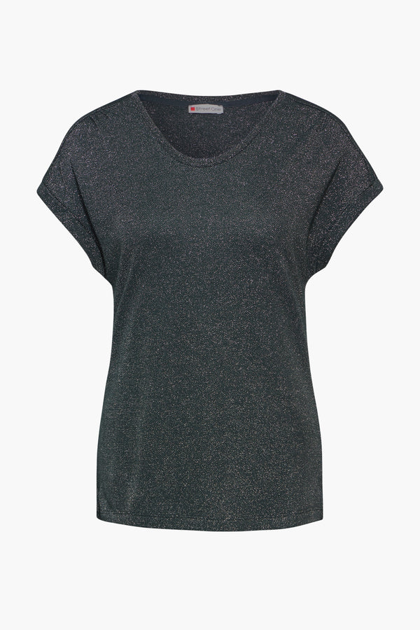 Top uni manches courtes Vert - STREET ONE